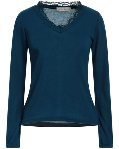 Boutique De La Femme Sweater - Blue