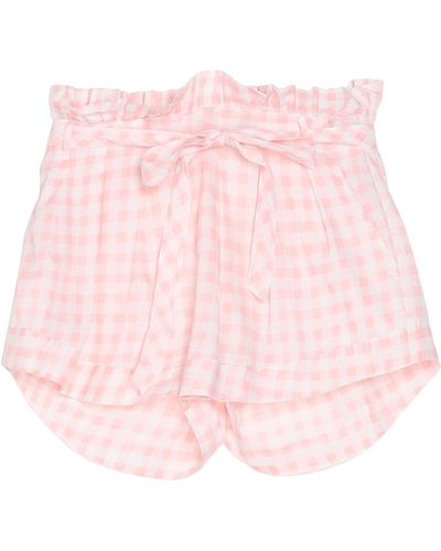 For Love & Lemons Shorts & Bermuda Shorts - Pink