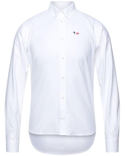 Maison Kitsuné Hemd - Weiß
