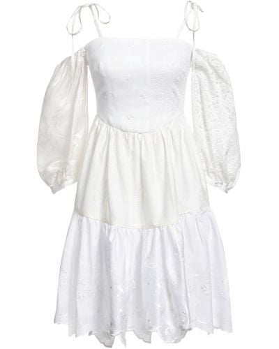 CAVIA Mini Dress - White