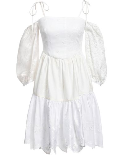 CAVIA Vestito Corto - Bianco