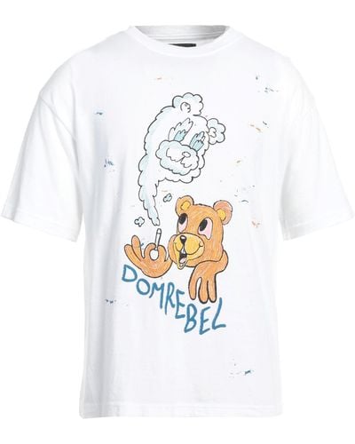 DOMREBEL T-shirts - Weiß