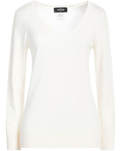 Gran Sasso Sweater Cashmere - White