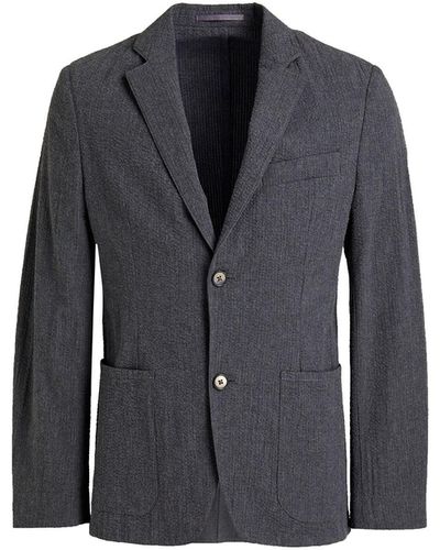 Officine Generale Suit Jacket - Blue