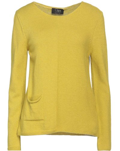Clips Sweater - Yellow