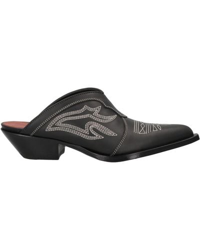 Sonora Boots Mules & Zuecos - Negro