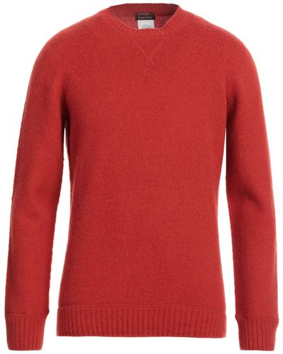 Barba Napoli Sweater - Red