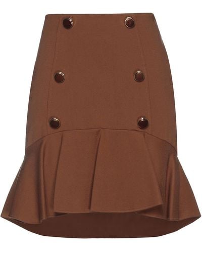 Rebel Queen Mini Skirt - Brown