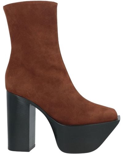 Peter Do Ankle Boots Leather - Brown