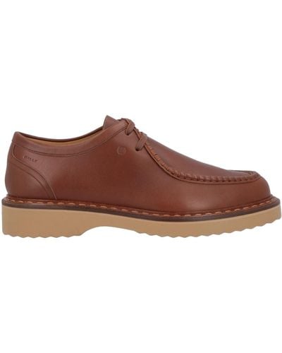 Bally Lace-Up Shoes Calfskin - Brown