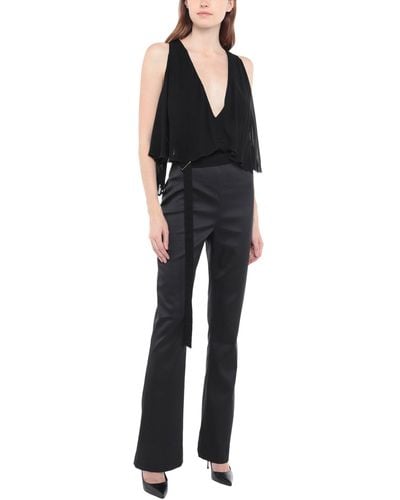 Black Patrizia Pepe Jumpsuits and rompers for Women | Lyst