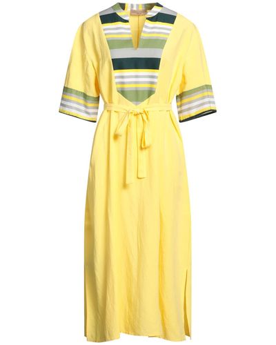 Francesca Mercuriali Midi Dress - Yellow