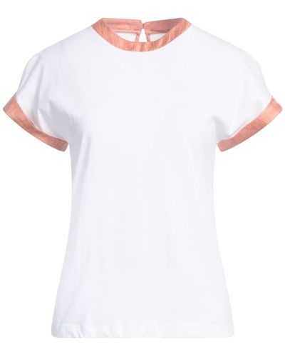Eleventy T-shirts - Weiß
