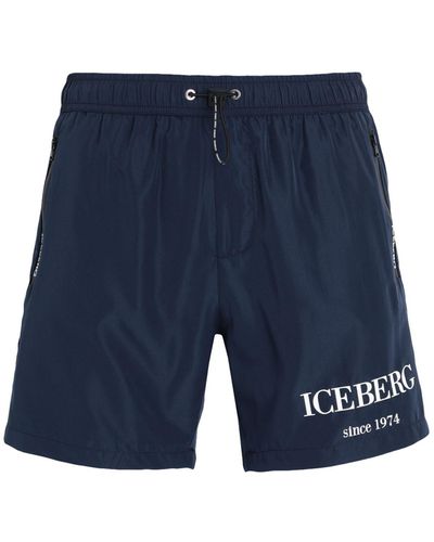 Iceberg Boxer Da Mare - Blu