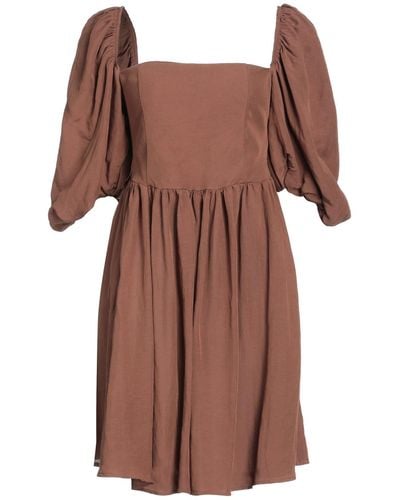 Haveone Mini Dress - Brown