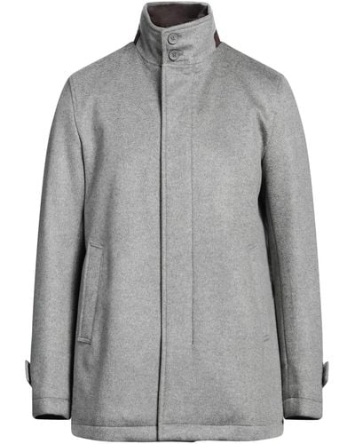 Herno Coat Cashmere, Polyester - Grey