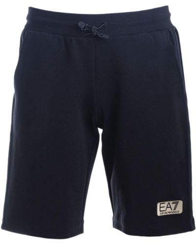 EA7 Shorts e bermuda - Nero