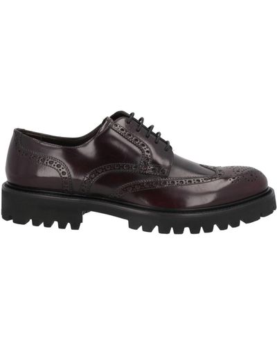 Tagliatore Lace-up Shoes - Brown