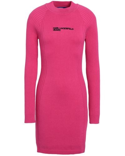 Karl Lagerfeld Mini Dress - Pink