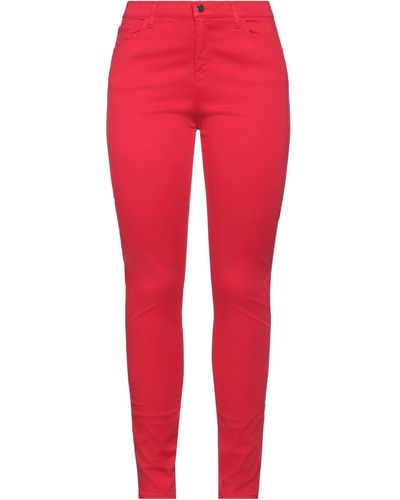 Designer Red Leather Pants for Women - Up to 81% off