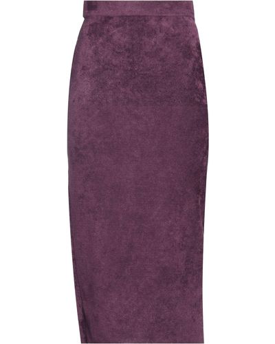 Alberta Ferretti Midi Skirt - Purple