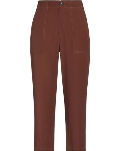 Semicouture Trouser - Brown