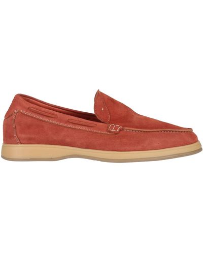 Andrea Ventura Firenze Loafers - Red