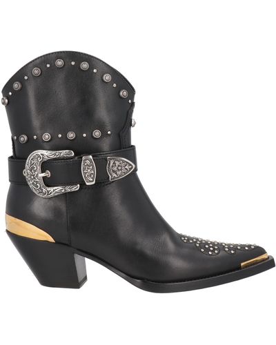 Fausto Puglisi Ankle Boots - Black