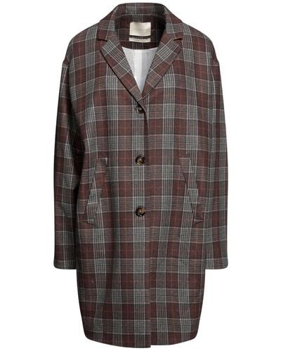 Momoní Overcoat & Trench Coat - Grey