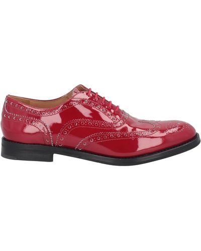 Church's Chaussures à lacets - Rouge