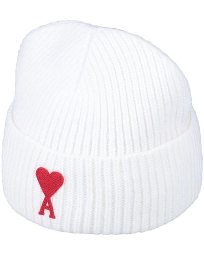 Ami Paris Hat - White