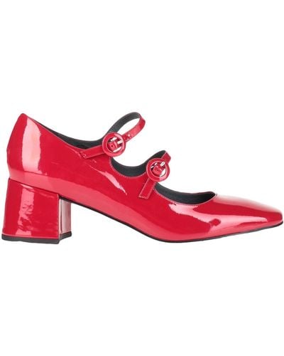Jonak Court Shoes - Red