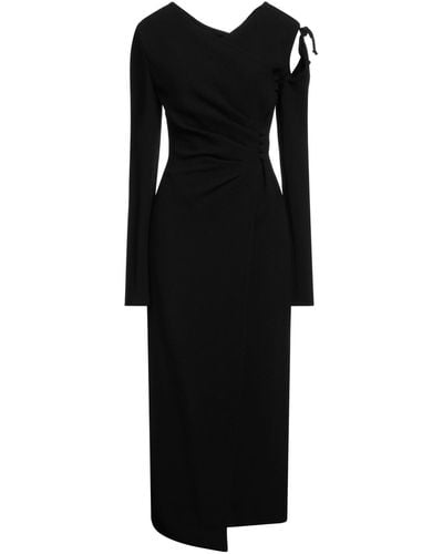 Nanushka Long Dress - Black