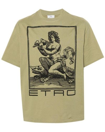 Etro T-shirts - Grün