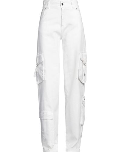 ViCOLO Pantalon en jean - Blanc