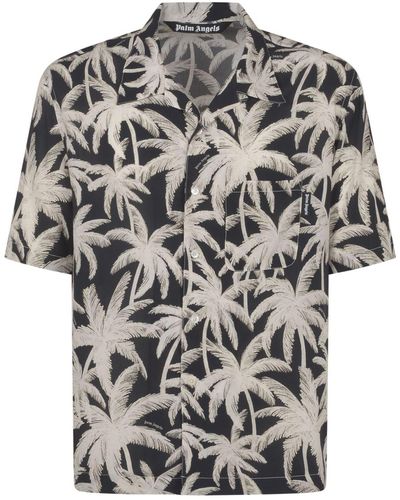 Palm Angels Camisa - Gris