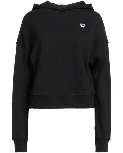Chiara Ferragni Sweatshirt Cotton - Black