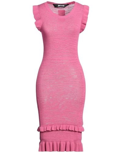 Just Cavalli Midi-Kleid - Pink