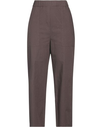 MÊME ROAD Dark Pants Cotton - Gray