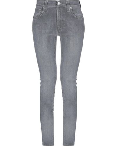 Nudie Jeans Pantaloni Jeans - Grigio