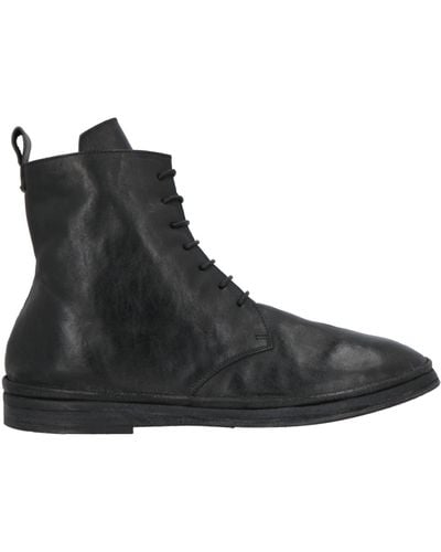 Moma Ankle Boots Leather - Black