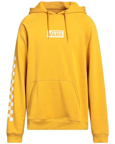 Vans Mn Versa Standard Hoodie Sweatshirt Cotton, Polyester - Yellow