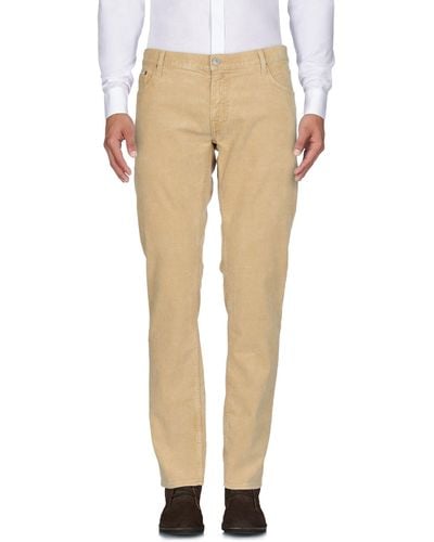 Care Label Trousers - Natural