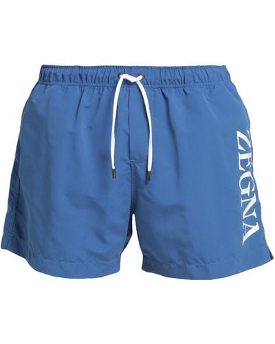 Zegna Swim Trunks - Blue