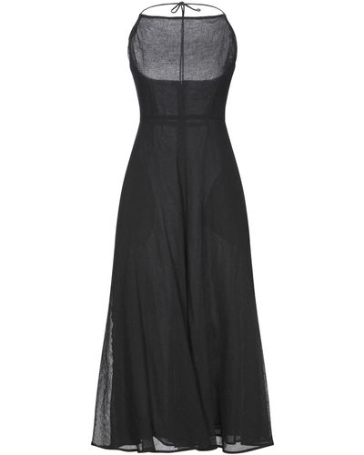 Jil Sander Long Dress - Black