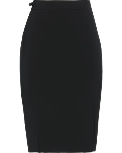 Boutique Moschino Midi Skirt - Black