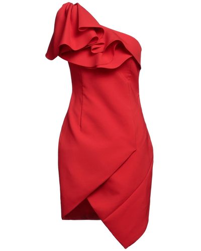Les Hommes Mini Dress - Red