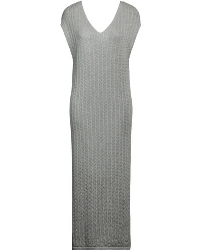 CESAR CASIER Midi Dress - Gray