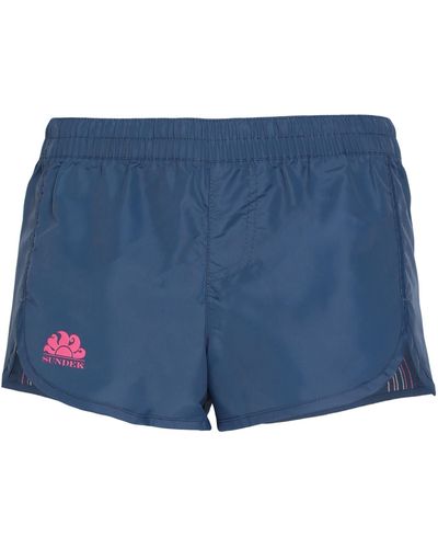 Sundek Beach Shorts And Trousers - Blue