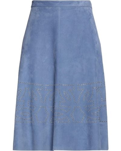 Ferragamo Midi Skirt - Blue